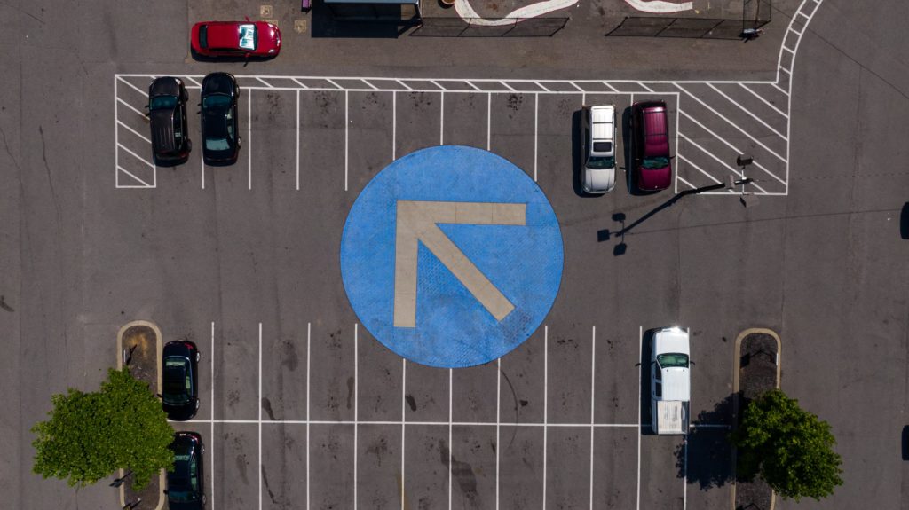 School parking lot
