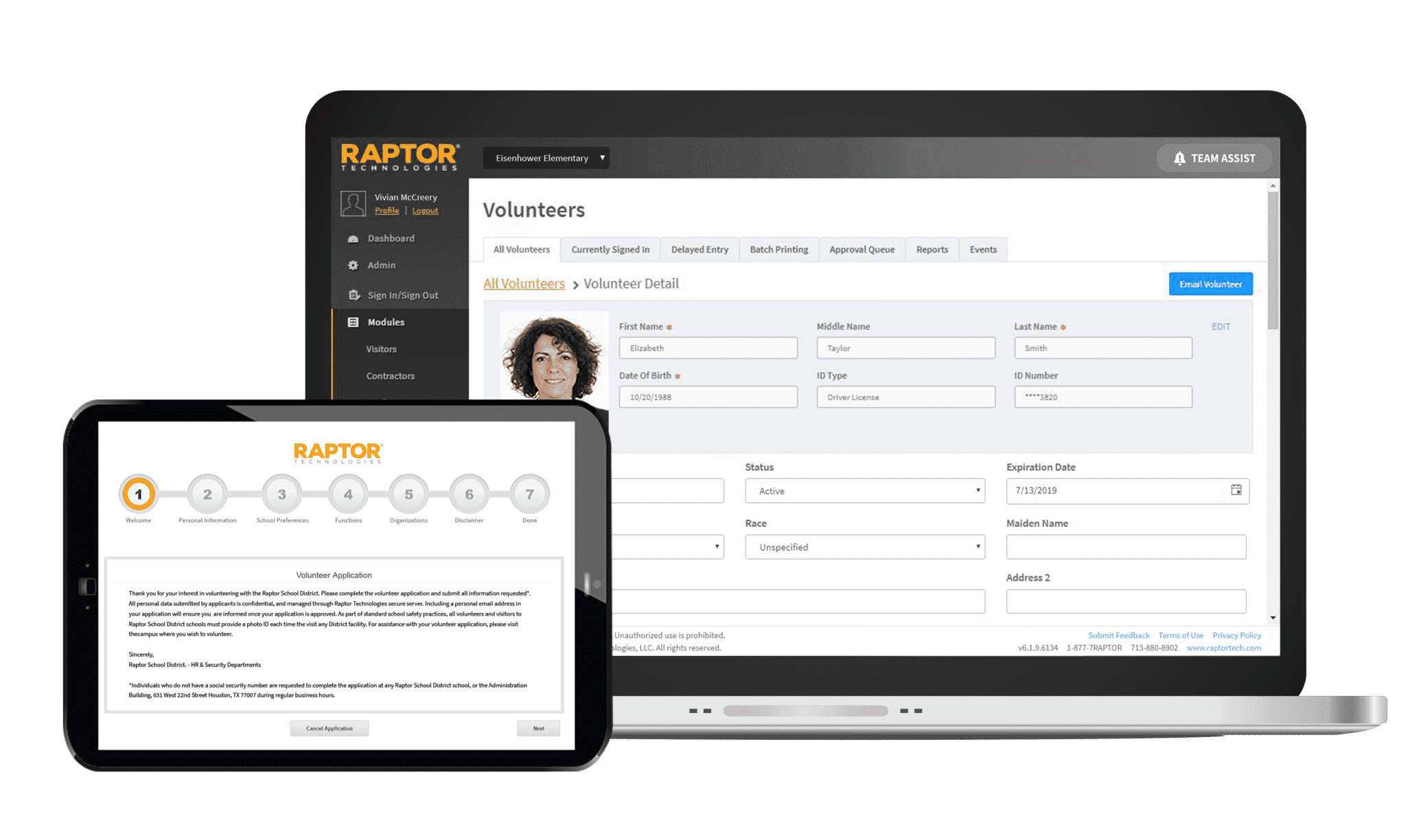 Raptor Technologies® The Gold Standard in School Safety Software