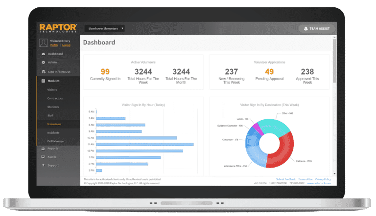 K-12 Volunteer Management Software