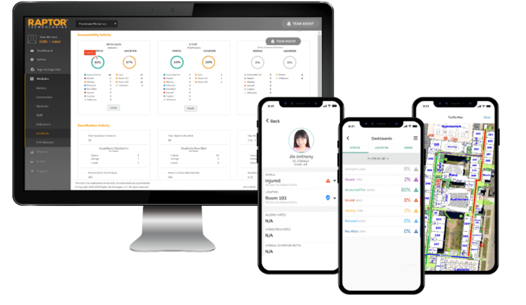 Emergency Management Software on Phone and Computer