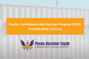 Reunification Training at Pecos-Barstow-Toyah