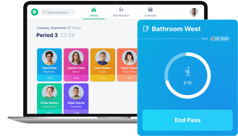 SmartPass Digital Hall Pass System | Raptor Technologies