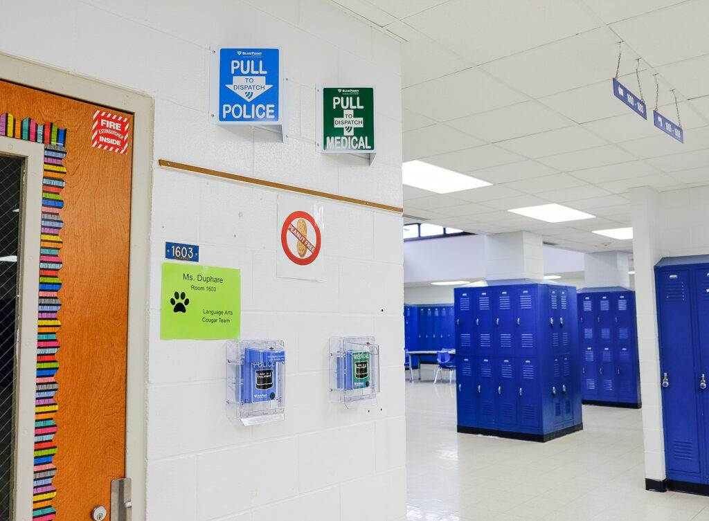 School hallway