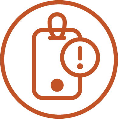 Emergency Management Badge Alert