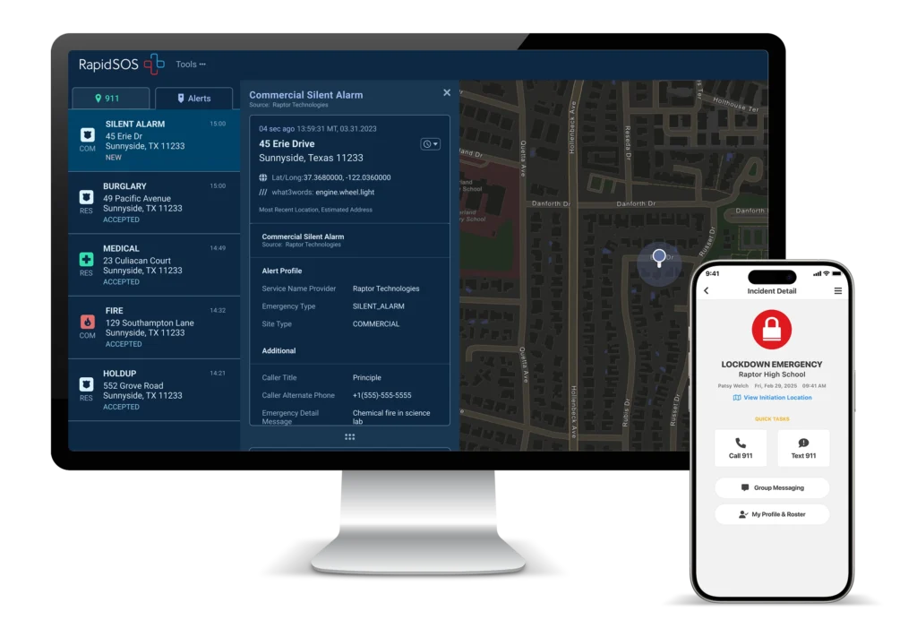 Raptor® 911 Connectivity ​