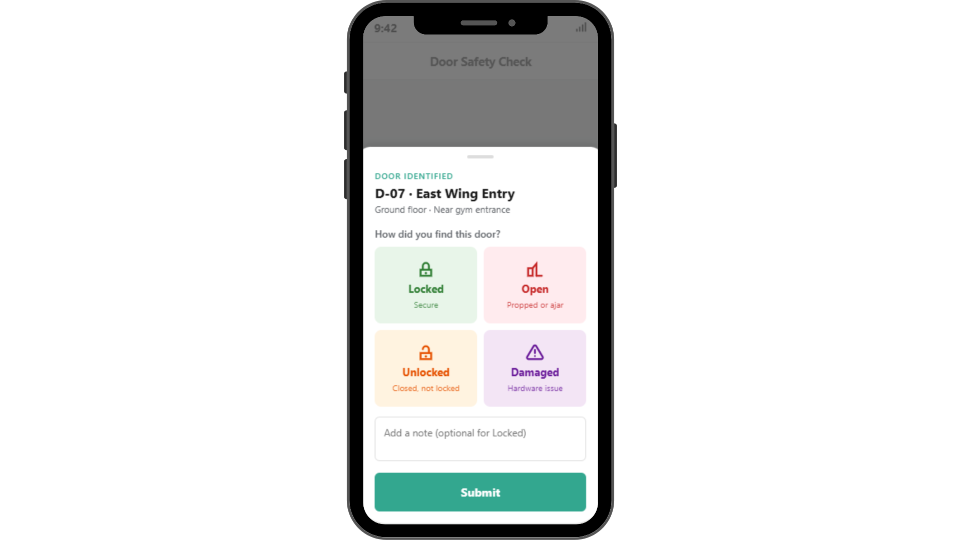 RAPTOR SMARTAUDIT Document door checks and simplify compliance.