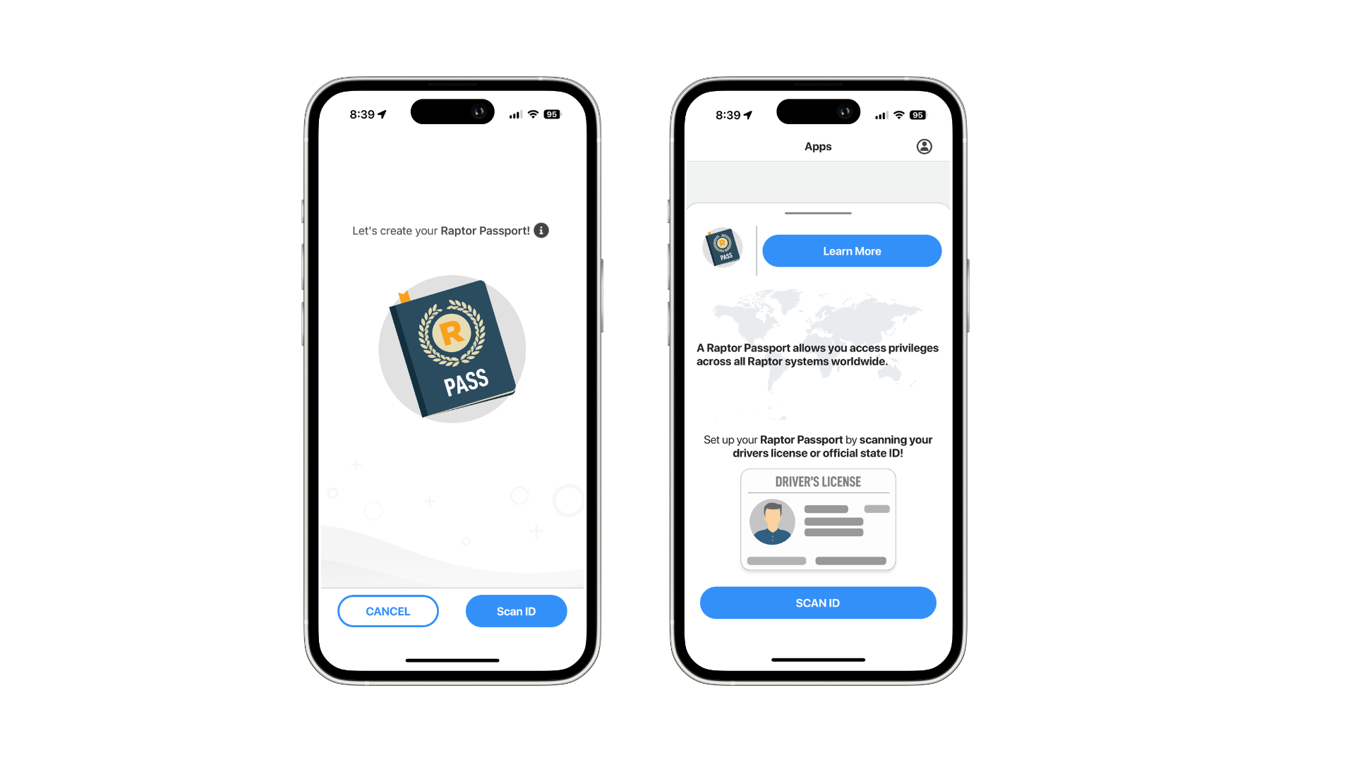 VisitorSafe – Passport duo