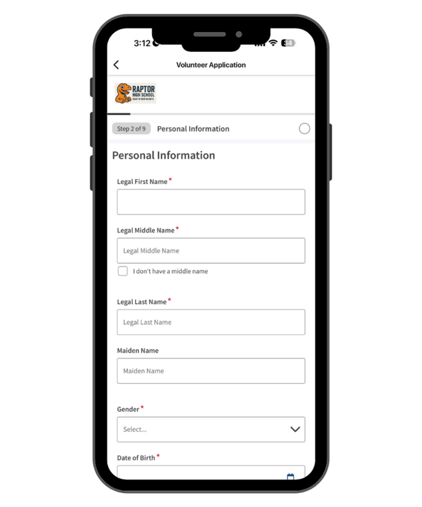Raptor Staff Live App-Bus 2
