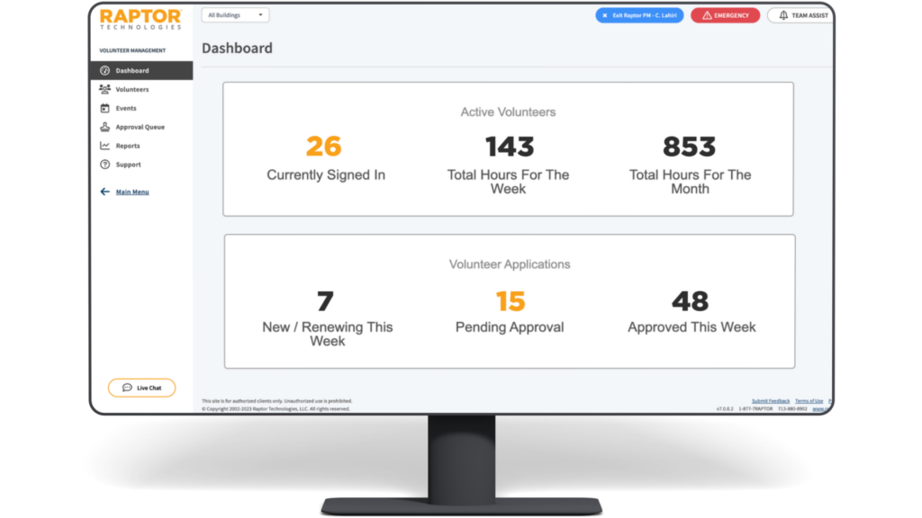 Volunteer Dashboard