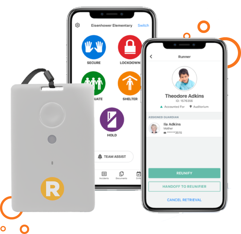 wearable panic button for schools