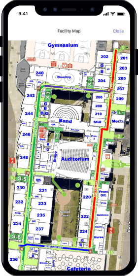 CRG - Facility Map in Raptor EM