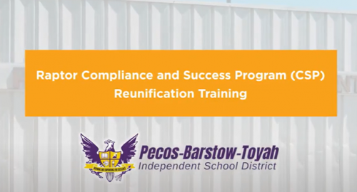 Reunification Training at Pecos-Barstow-Toyah