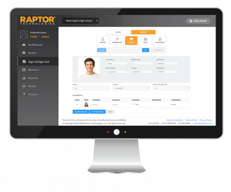Visitor Management – Sync with your SIS Visitor Management - Sync with your SIS
