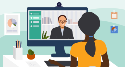 virtual interview about cybersecurity